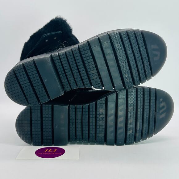 Pajar Women's Penny Faux Fur Pewter Metallic/Black Winter Snow Boots Size 6-6.5 - Picture 10 of 13